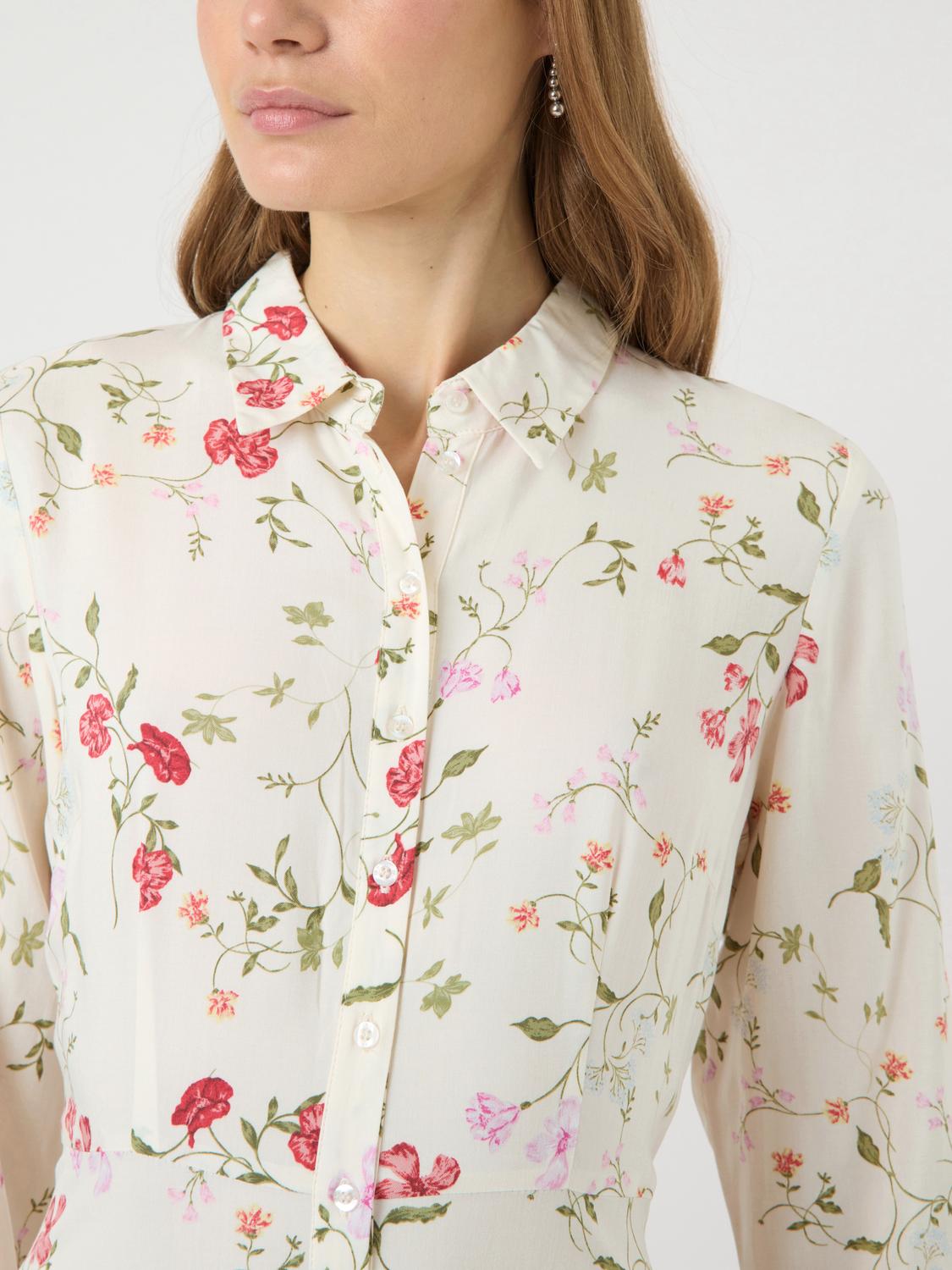 YASSAVANNA Long Dress - Pristine - VERO MODA & VILA Bergvik